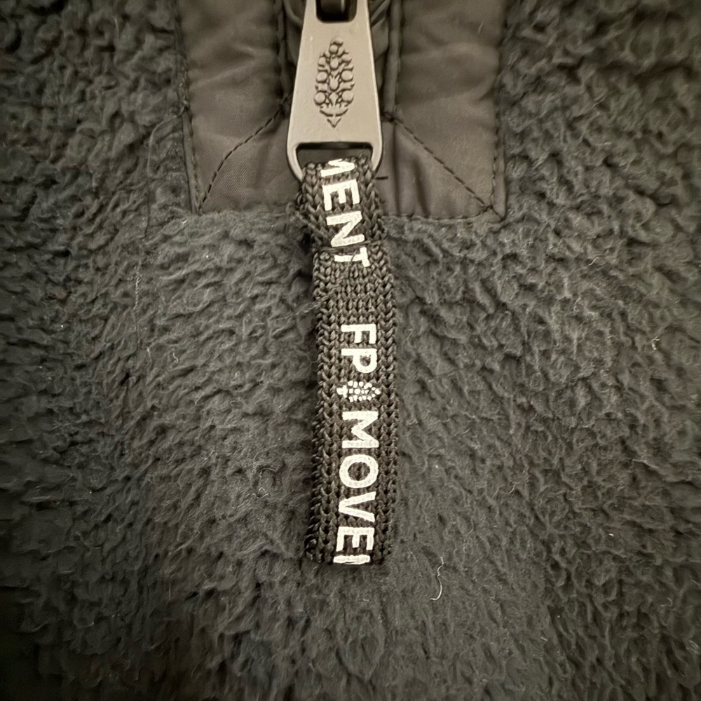 NWOT Free People Movement Mountain High Half Zip Fleece Jacket - Picture 7 of 7